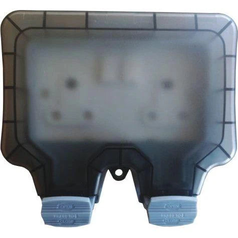 WATERPROOF BOX+ DOUBLE SOCKET