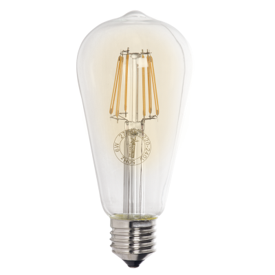 Bright Star Bulb Led 157 ST64 E27 6W WARM WHITE