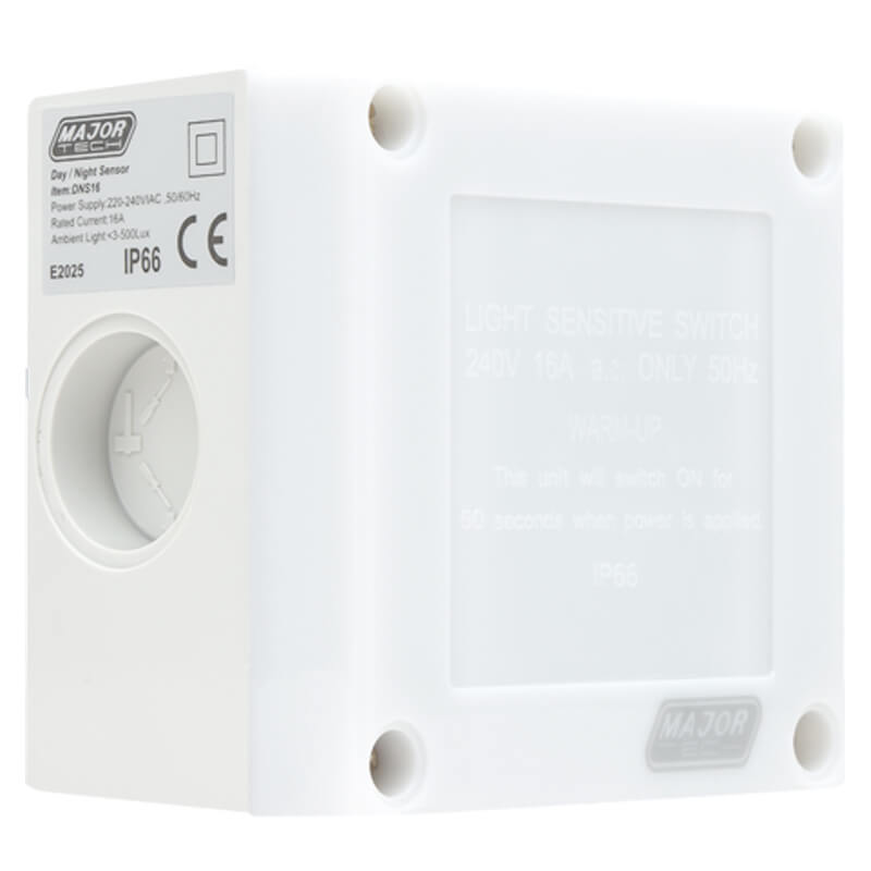 Major Tech IP66 16A DAY/NIGHT SENSOR DNS16