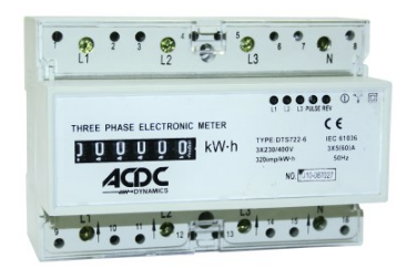 DTS722 100A 3 PHASE KWH METER