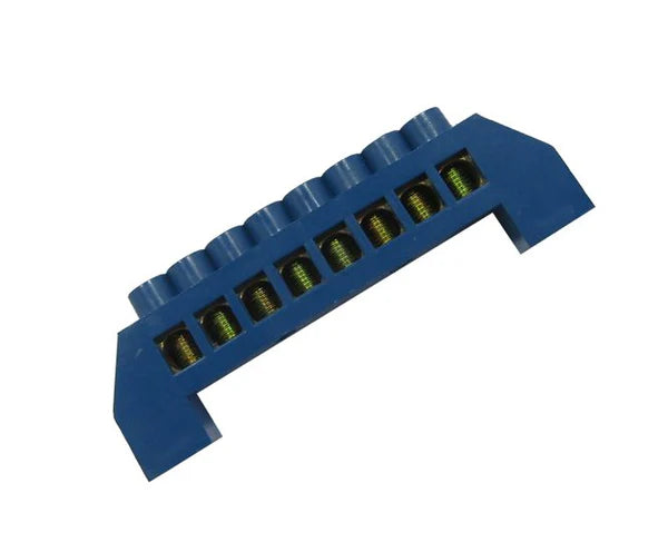 8 WAY NEUTRAL BAR BLUE