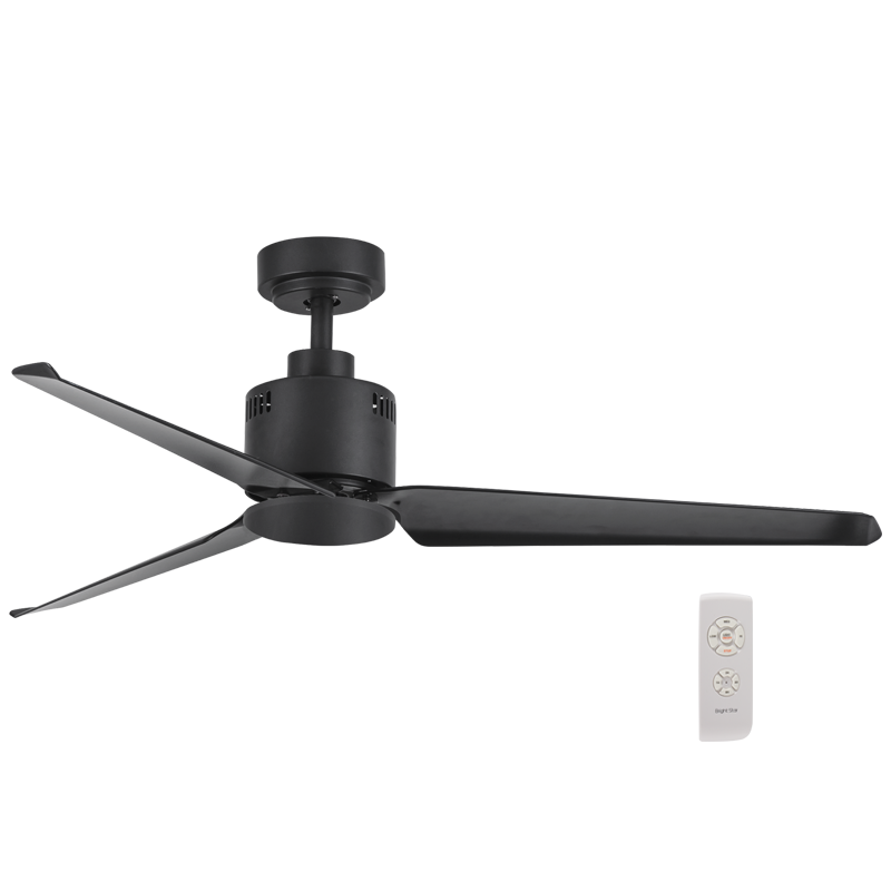 Bright Star FCF063 MATT BK 32W COPPER COIL DC 3 ABS BLADE