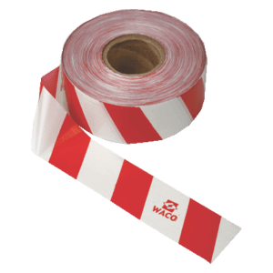 BARRIER TAPE 75X500M RED/WHITE