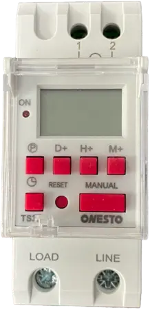 ONESTO DIGITAL PROG TIMER DINRAIL