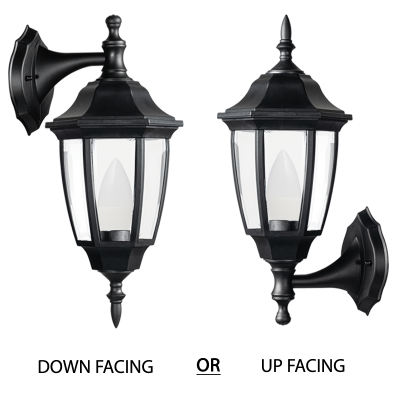 Bright Star L340 BLACK UP OR DOWN & 6 PANEL CLEAR