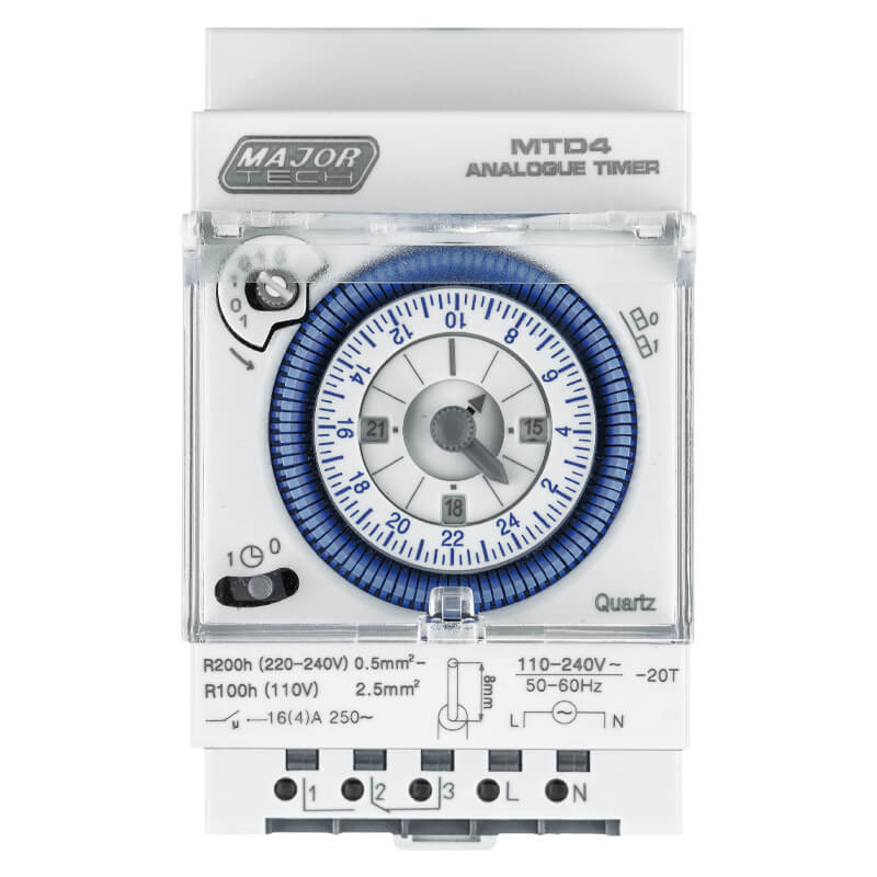 Major Tech MTD4 3MOD Analogue Timer