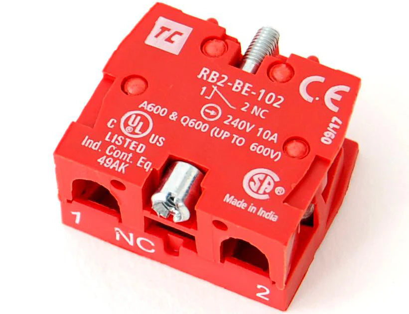 NC Contact Block RED