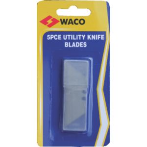 WACO SPARE BLADES UTILITY KNIFE 5PK