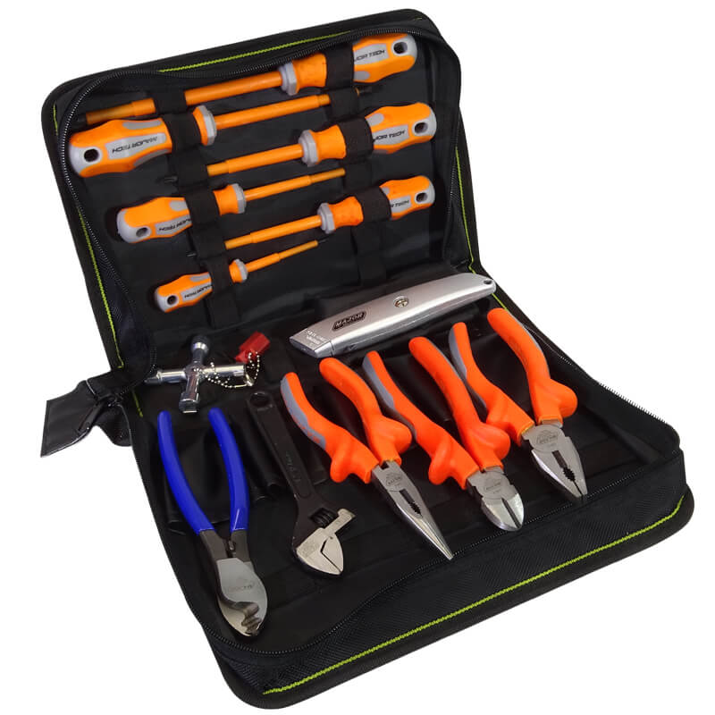 TKE1214 15 Piece Electricians Kit
