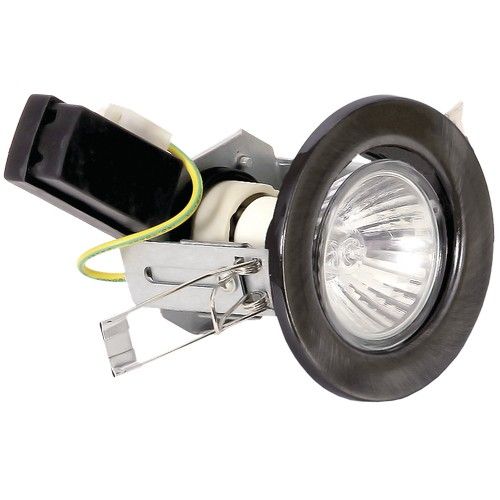 DL009 GUN METAL STRAIGHT DOWNLIGHT GU10