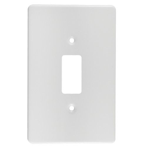 Crabtree 4x2 1L Switch Cover
