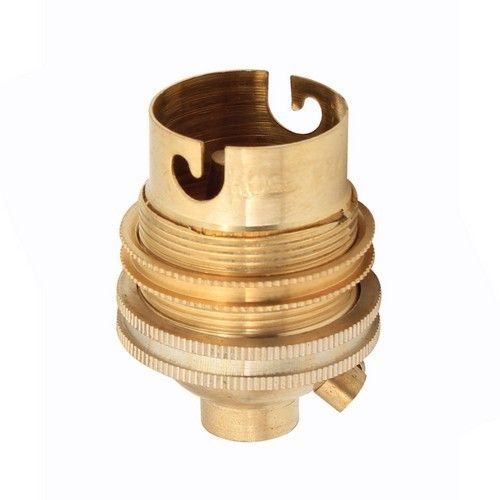BRASS 10mm BC LAMPHOLDER