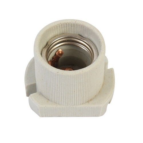 EA185 SKIRTED LAMP HOLDER PORCELAIN E27