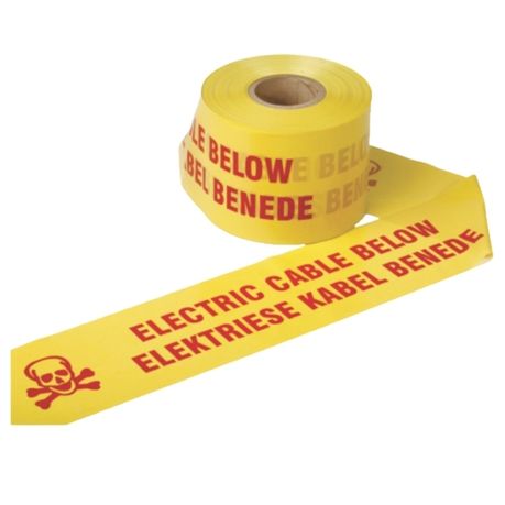 DANGER TAPE 150X500M RED/YEL