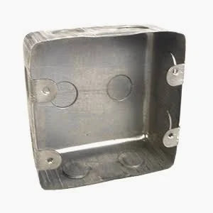 4X4 Wall box Galvanised