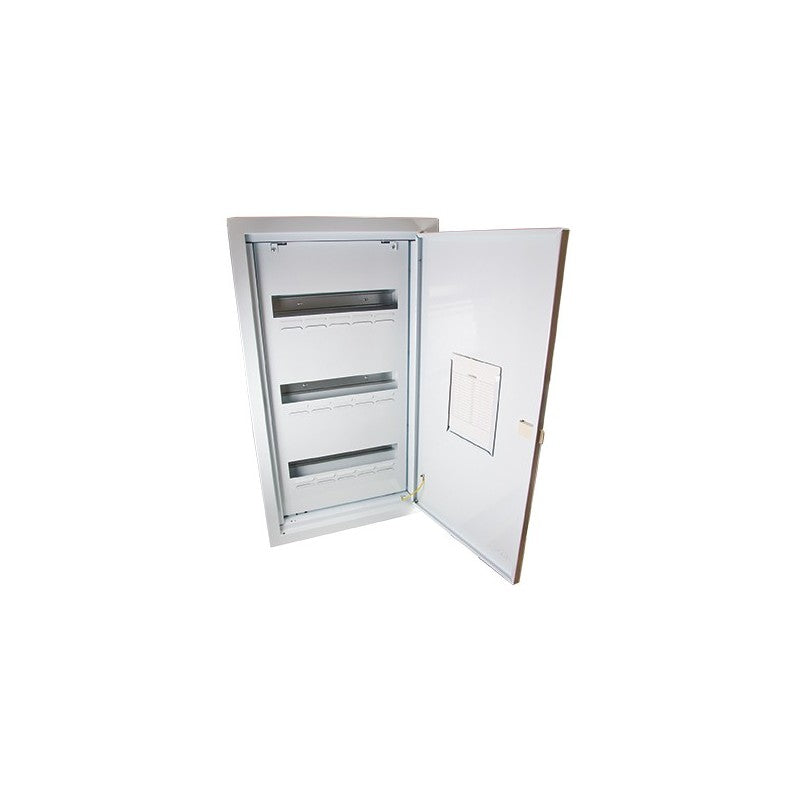 STEEL DB IP55 3ROW FLUSH 48 WAY