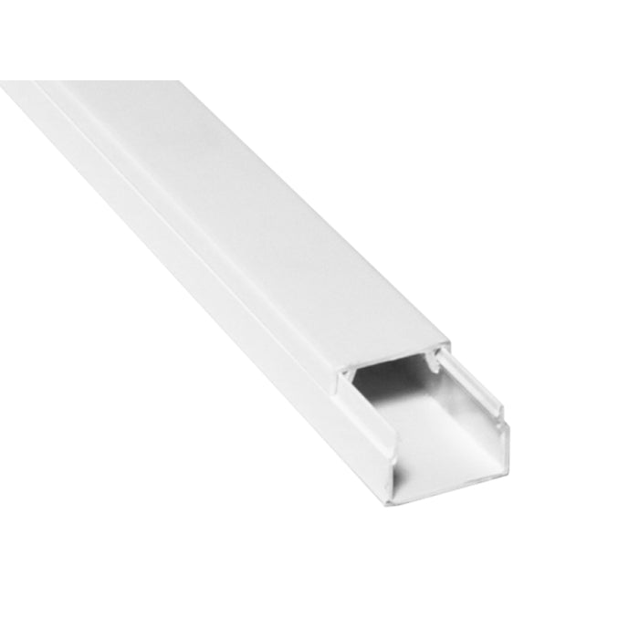 25X16 White Pvc Solid Trunking MD