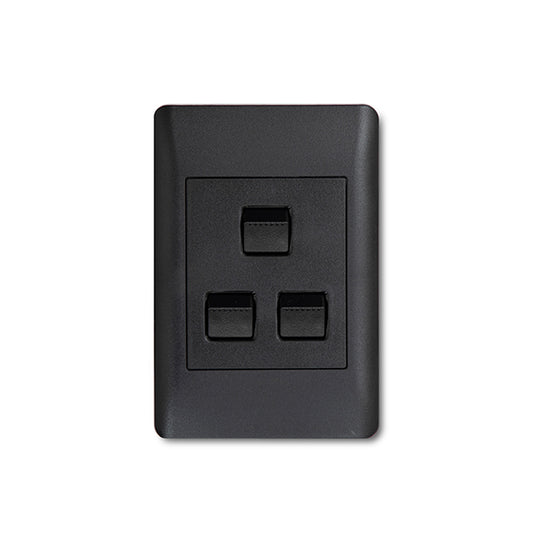 Lesco Apollo Switch 3 Lever 100x50 Saphire Black
