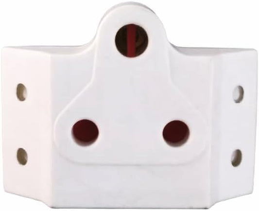 Plug Adaptor 3Way 1x16 2x2Euro