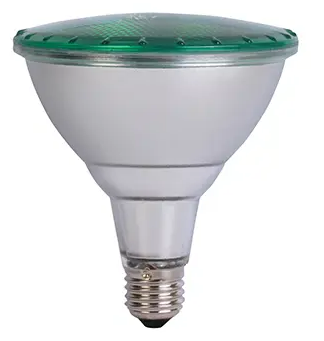 LAMP LED PAR38 GREEN 15W E27
