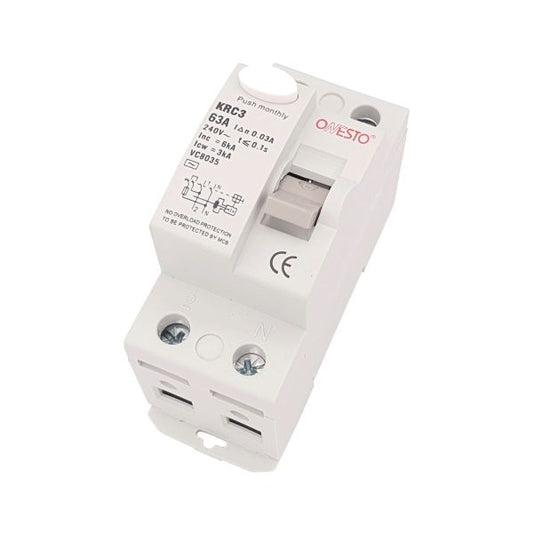 ONESTO 63A 1PN EARTH LEAKAGE KRC3-263