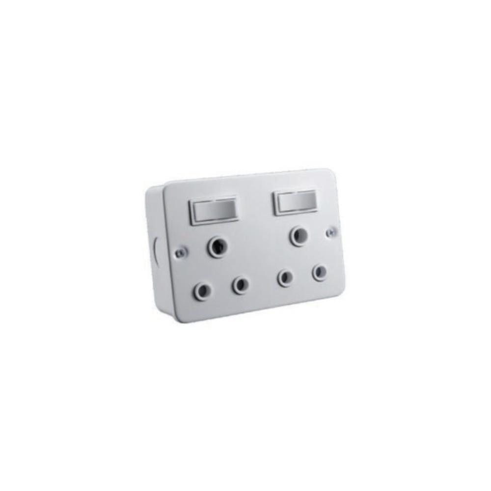 AUSMA 16A DBL INDUSTRIALSOCKET