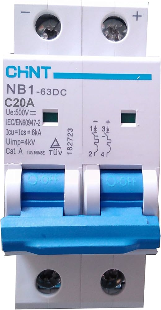 Chint 20A 2P DC CB