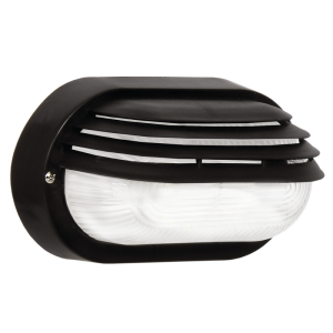 Bright Star BH026 Black Oval EYELID PVC Bulkhead