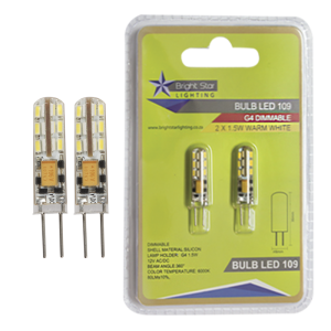 Bright Star BULB LED 109 G4 LED 1.5W WW