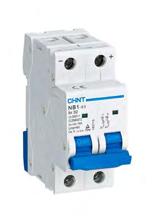 CHINT 40A 2P 3kA Circuit Breaker
