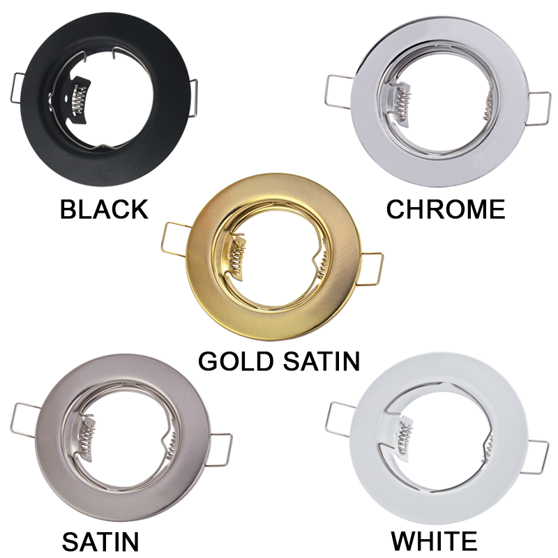 Bright Star DL066 SATIN PRESS METAL STRAIGHT 51MM CUT OUT