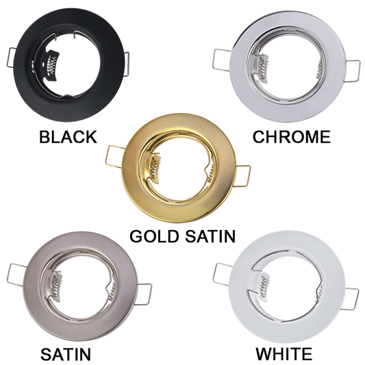 Bright Star DL066 SATIN PRESS METAL STRAIGHT 51MM CUT OUT