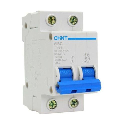 CHINT 63A 2P 3kA Circuit Breaker