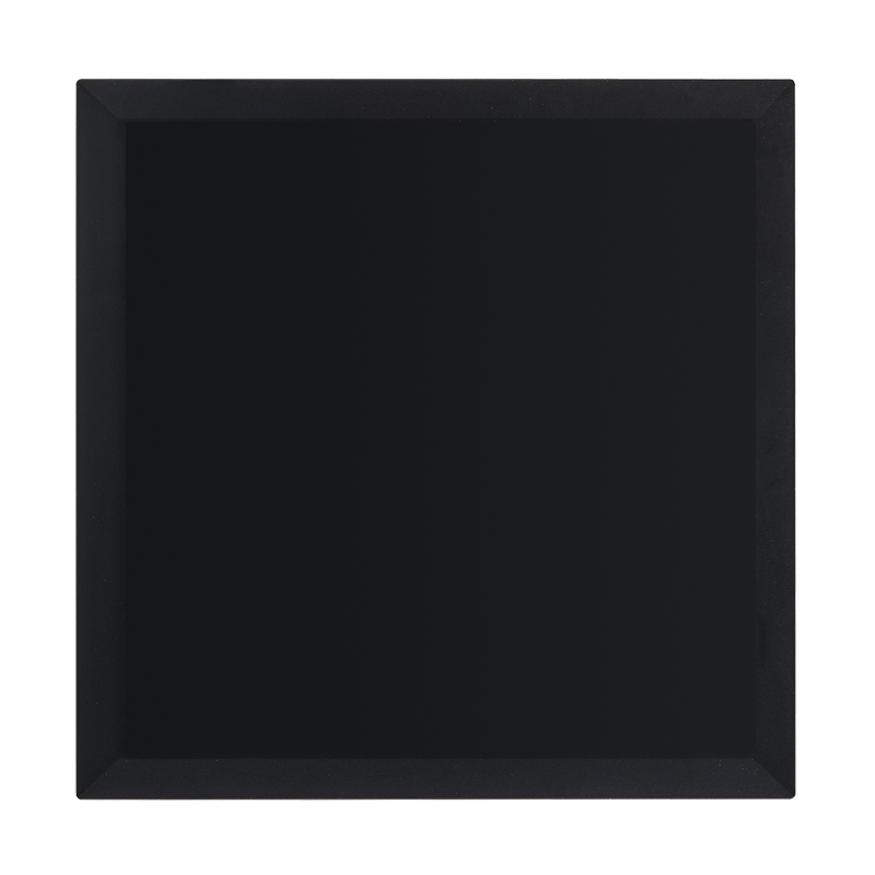 Bright Star ECP156 BLACK 4X4 BLANK PLATE
