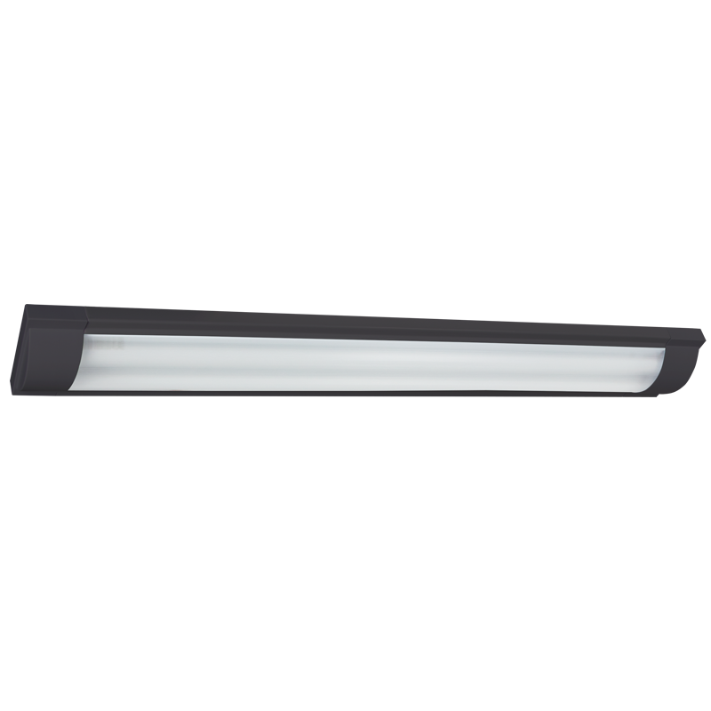 Bright Star FTL019 BLACK 4FT 2X18W LED BATTEN