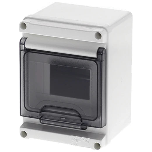 4 Way IP65 AC/DC Power Distribution Box with Transparent Cover