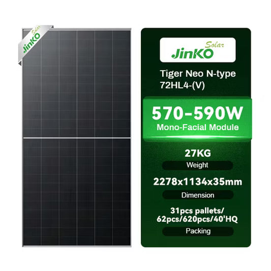JINKO 590W SOLAR PANEL