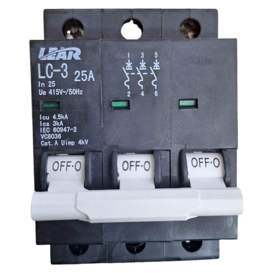 LEAR 25A 3P 3KA