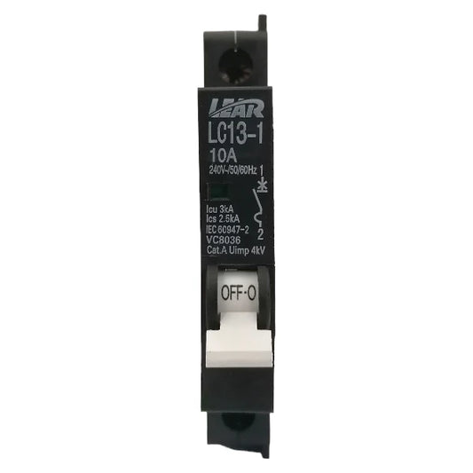 LEAR 10A 1P 3kA Circuit Breaker