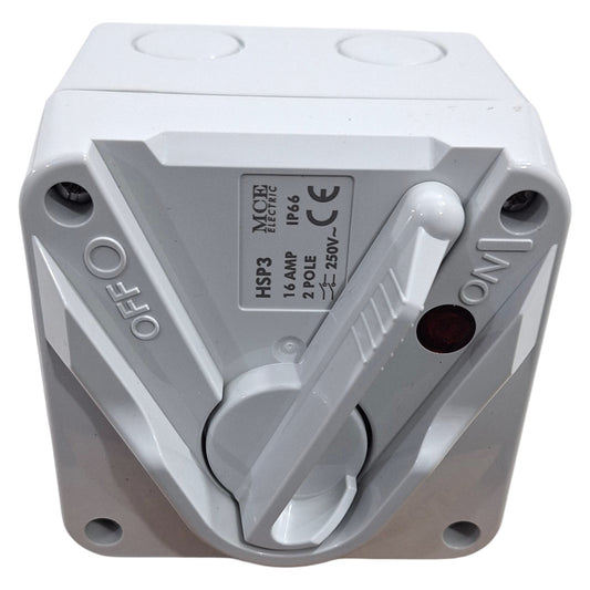 16A 2P SURFACE ISOLATING SWITCH