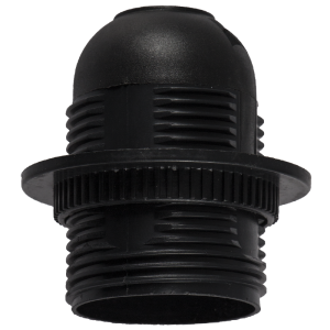 Bright Star PART 104 E27 BLACK PLASTIC LAMPHOLDER