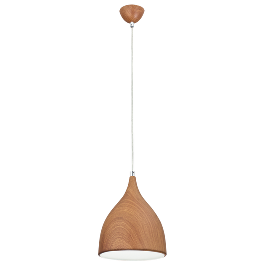 Bright Star PEN388 WOOD METAL PENDANT WOODEN GRAIN