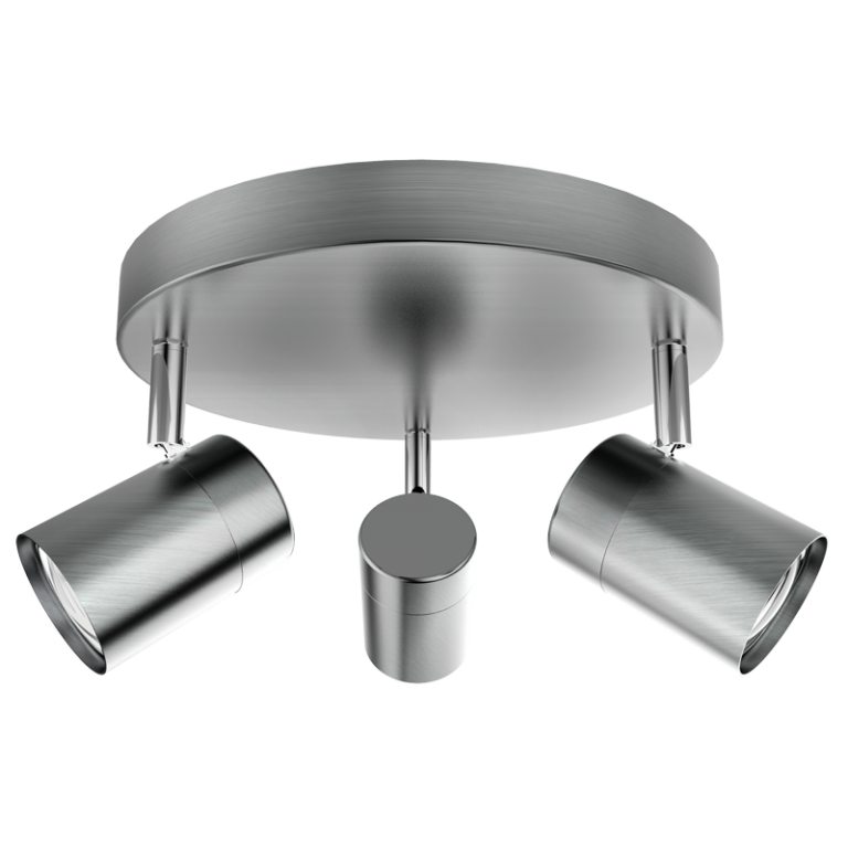 Bright Star S168/3 SATIN CHROME SPOTLIGHT