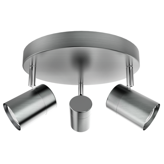 Bright Star S168/3 SATIN CHROME SPOTLIGHT
