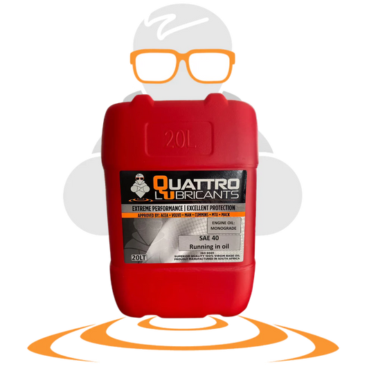 SAE 40 RUNNING IN OIL MONOGRADE OIL 20L