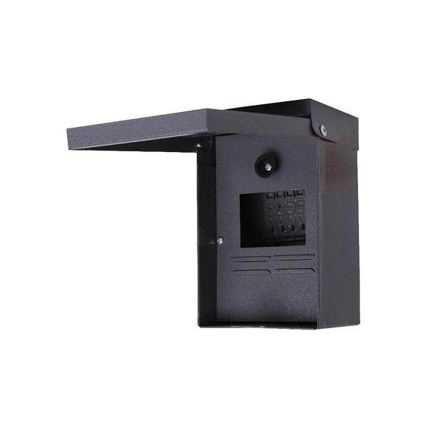 EAVE BOX GREY 4MOD DIN