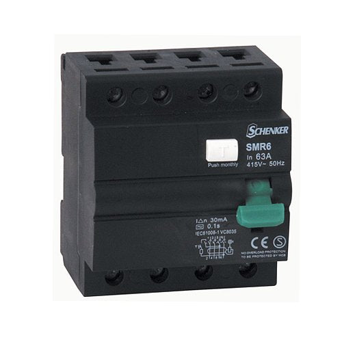 SCHENKER 63A 4P EARTH LEAKAGE