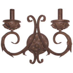 WB13342 ANTBrass Leaves on Arms