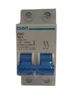 CHINT 50A 2P 3kA Circuit Breaker