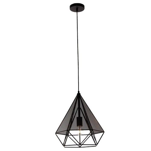 Bright Star PEN710 BLACK METAL PENDANT